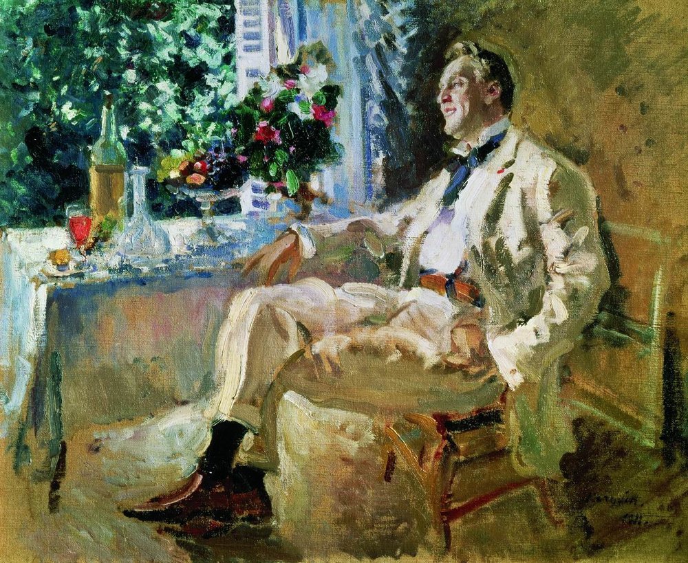 Fyodor Shalyapin door Konstantin Alekseevich Korovin