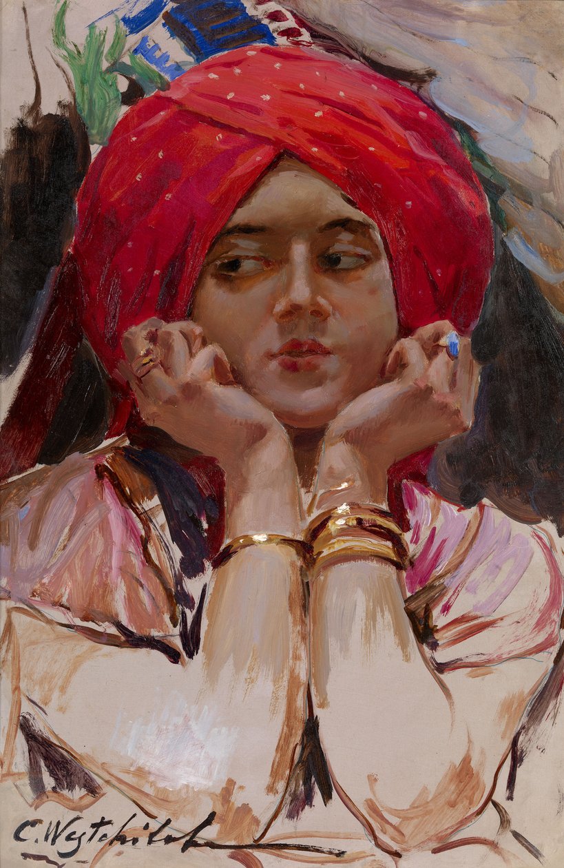 De Perzische prinses door Konstantin Alexandrovich Veshchilov
