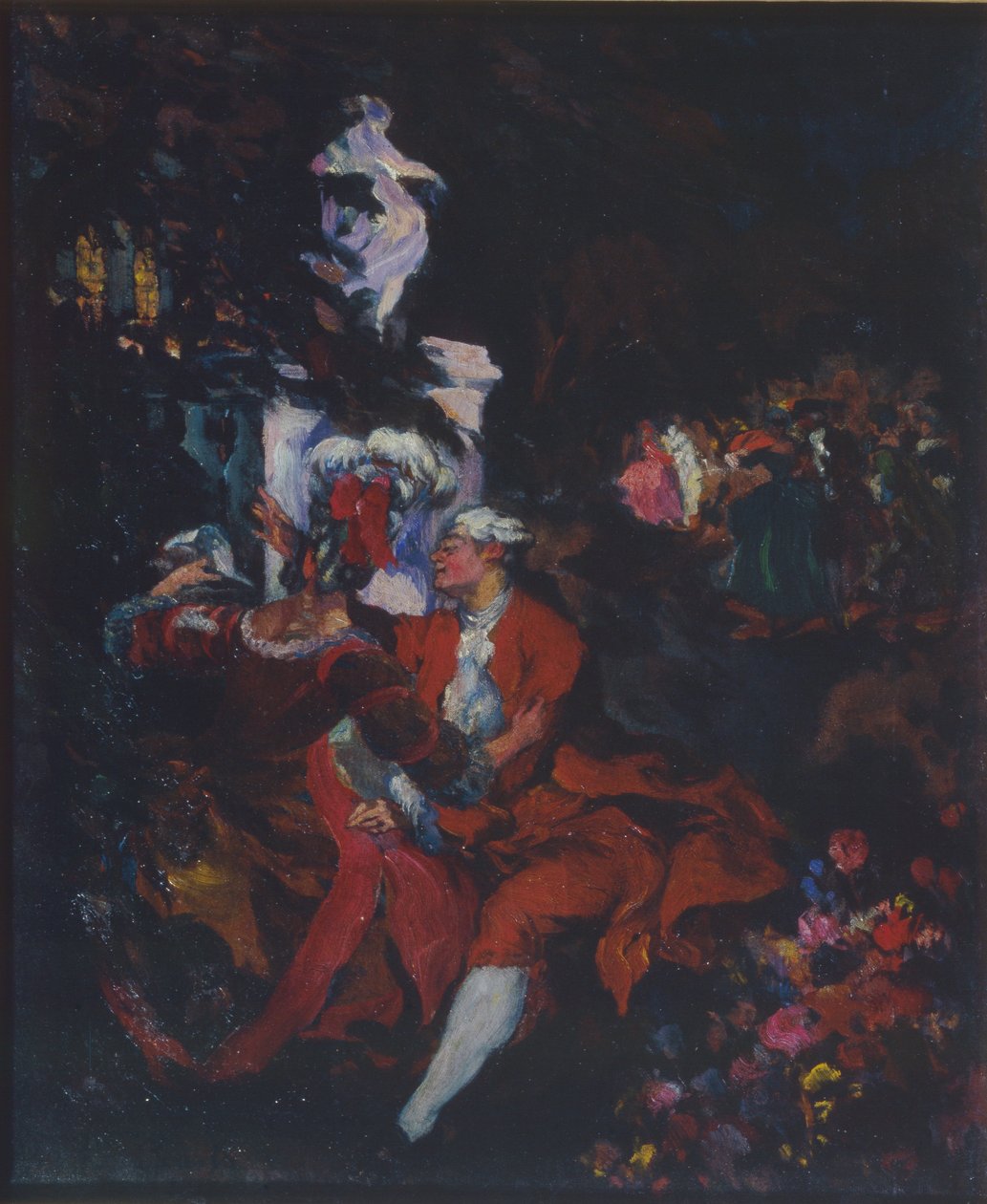 Harlekijnen, 1913 door Konstantin Andreevic Somov