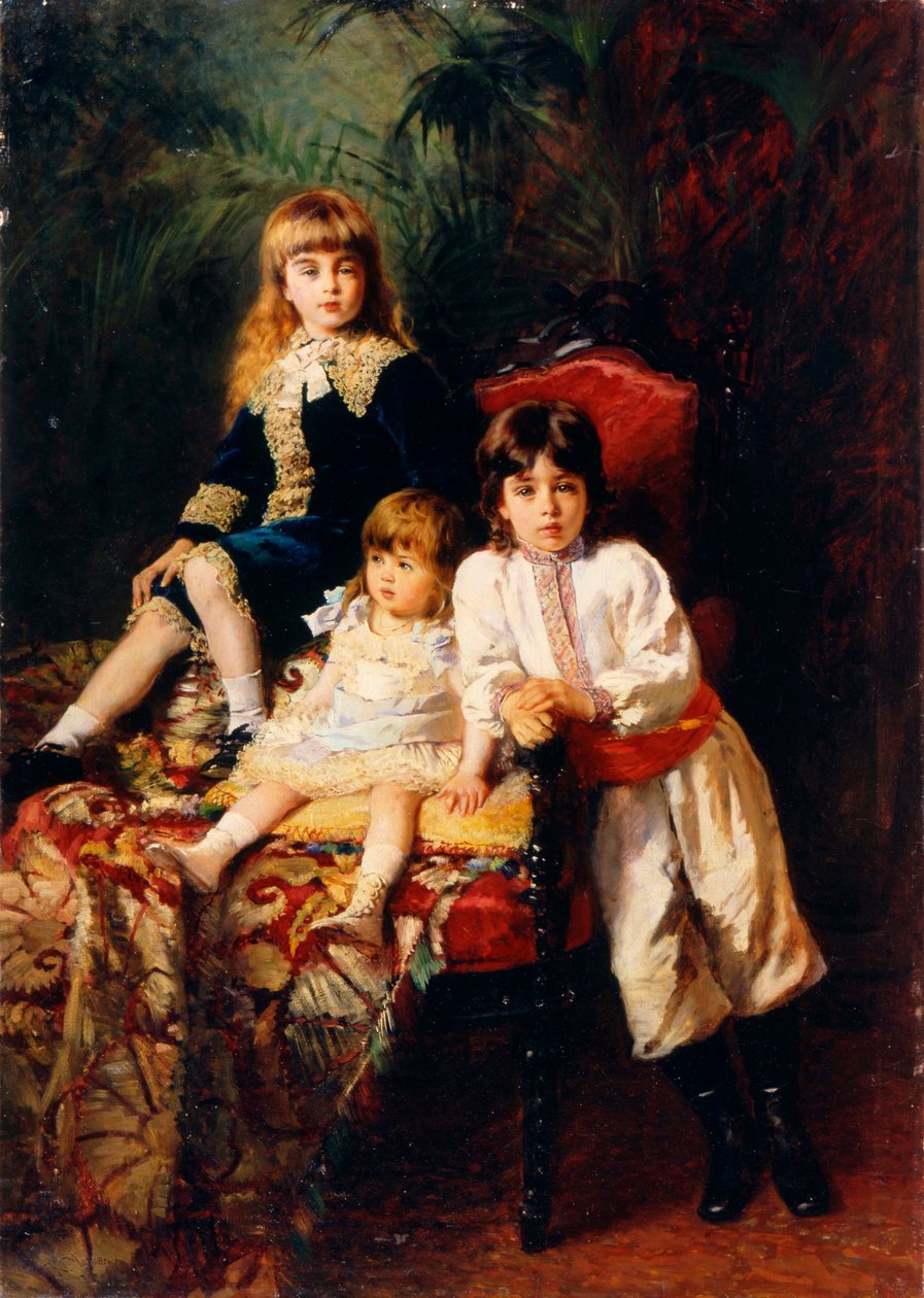 De kinderen van Balashov door Konstantin Egorovich Makovsky