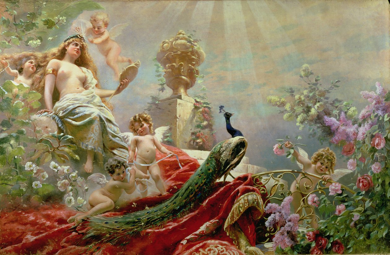 Het toilet van Venus door Konstantin Egorovich Makovsky