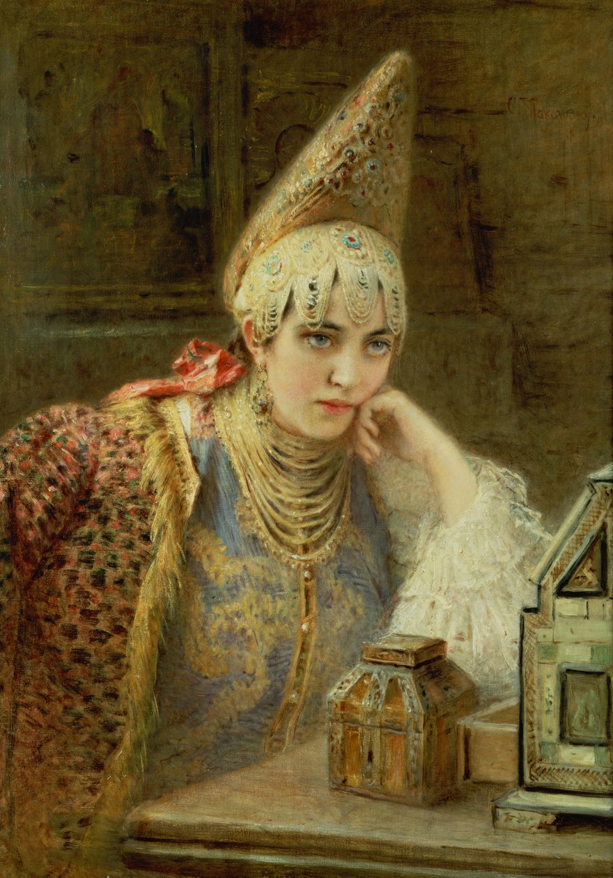 Onbekend beeld door Konstantin Egorovich Makovsky