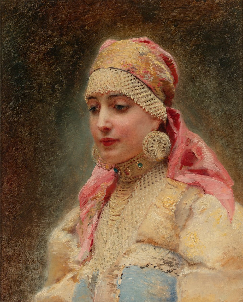 Makovskij Boyarynya door Konstantin Makovsky