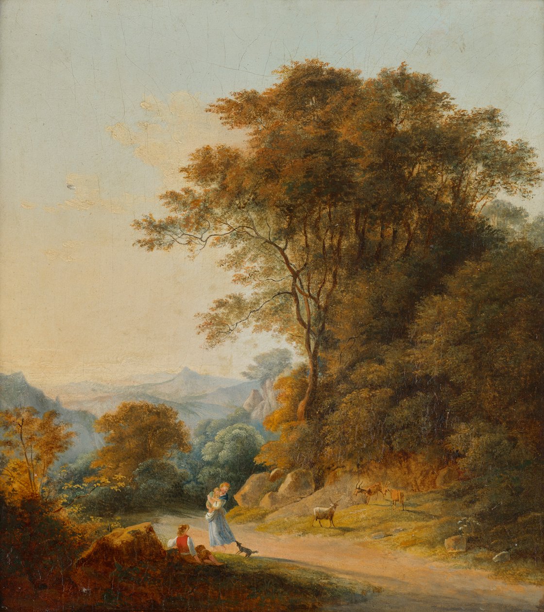 Landschap door Károly Markó d. Ä.