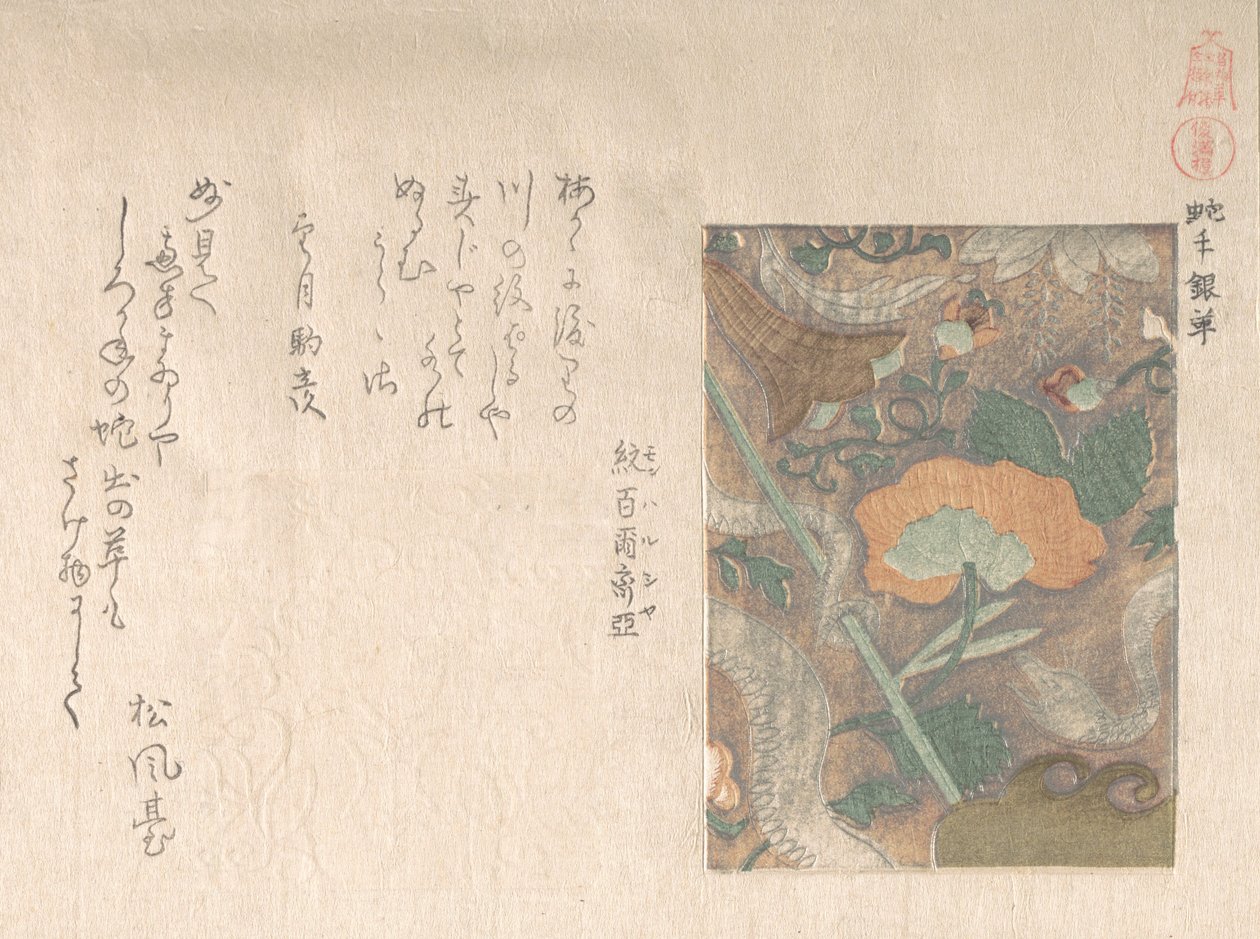 Ontwerpen van Geïmporteerd Leer door Kubo Shunman
