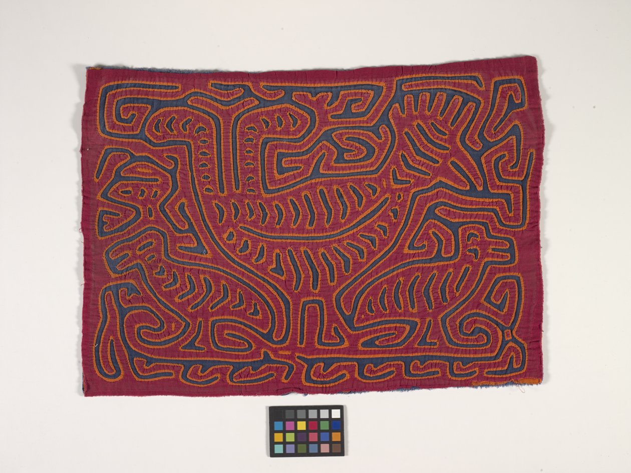 Shirt Paneel (Mola) door Kuna Indian Culture