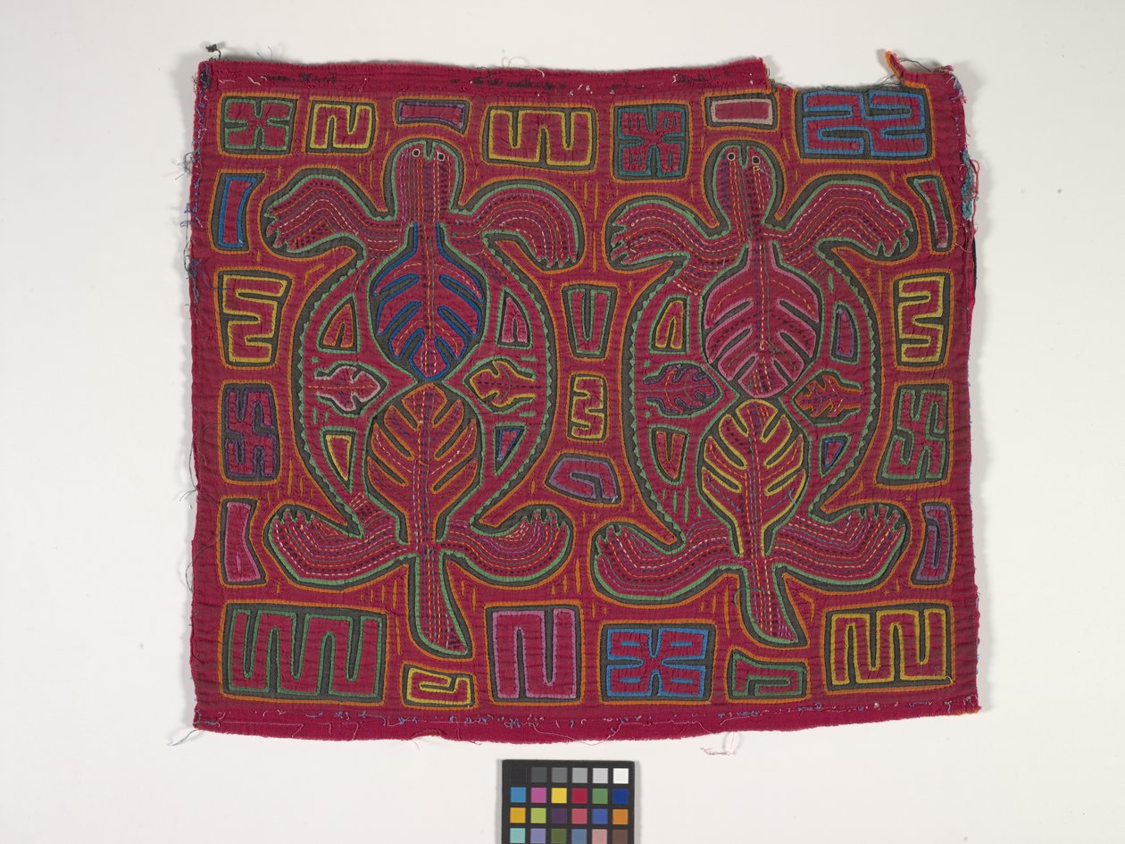 Shirtpaneel (Mola) door Kuna Indian Culture