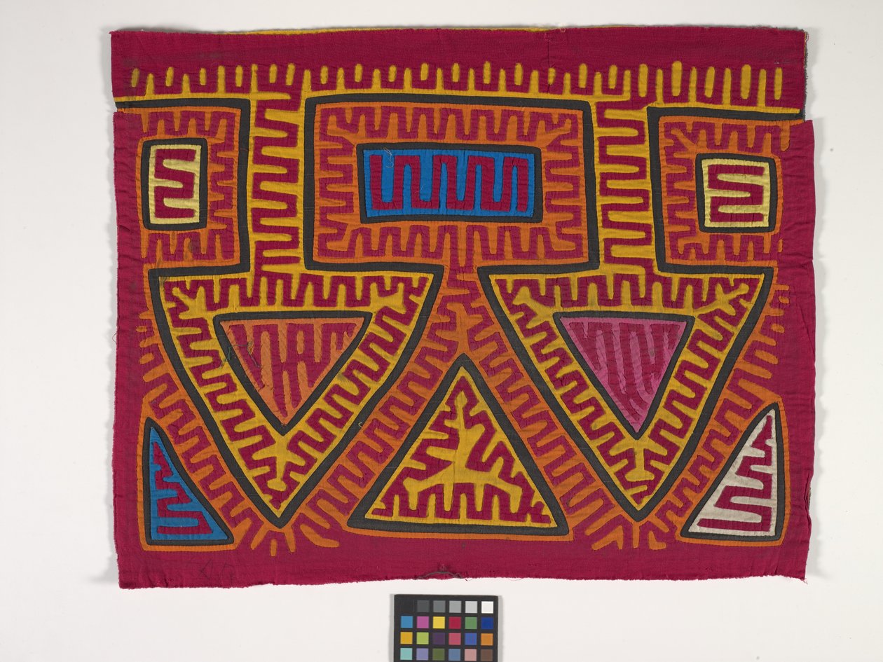Shirtpaneel (Mola) door Kuna Indian Culture