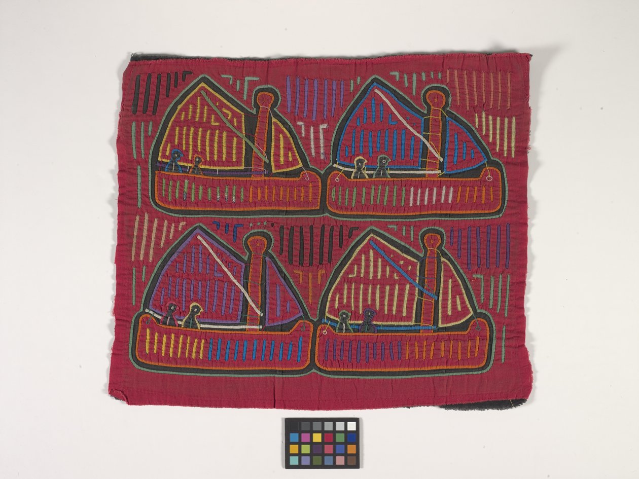 Shirtpaneel (Mola) door Kuna Indian Culture