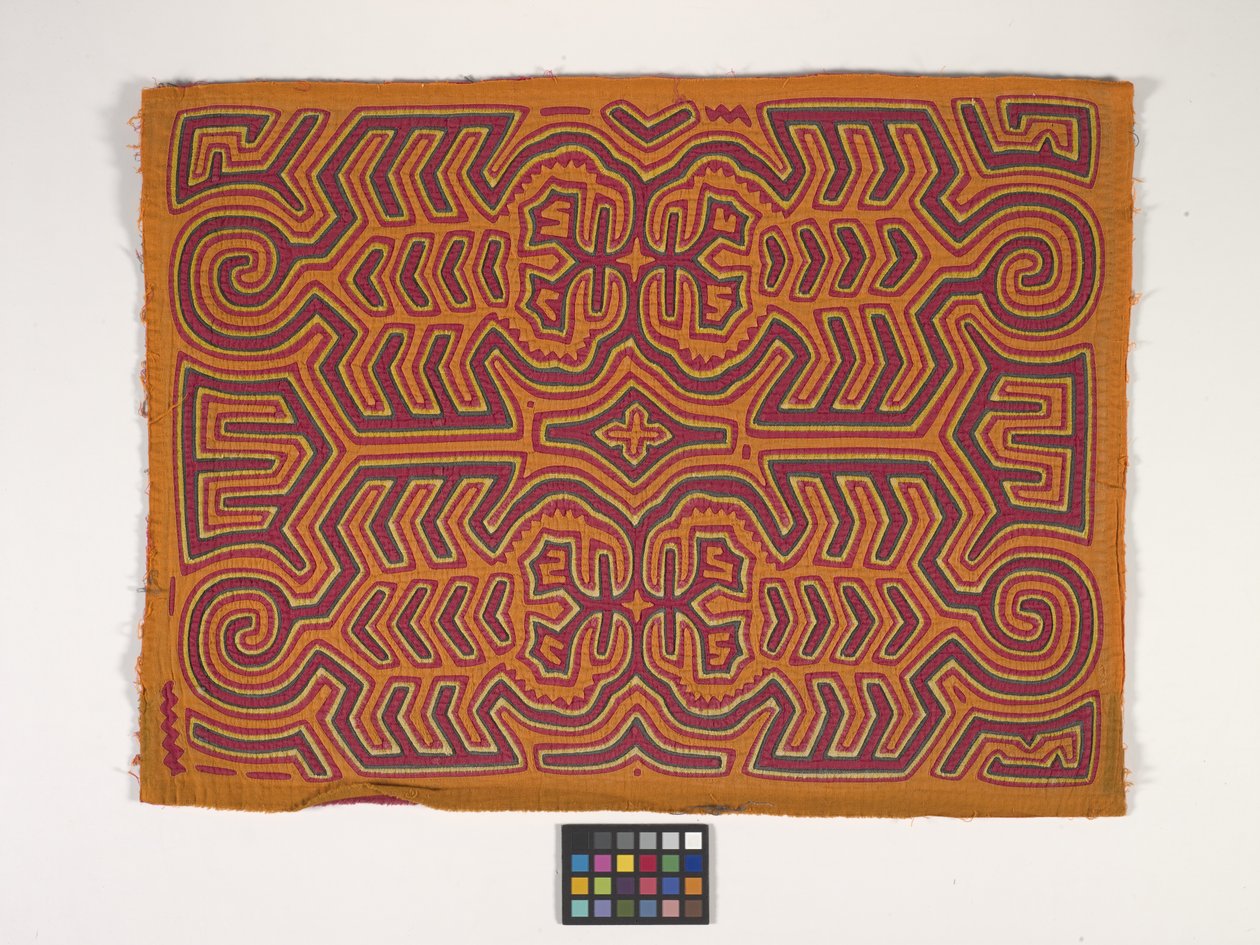 Shirtpaneel (Mola) door Kuna Indian Culture