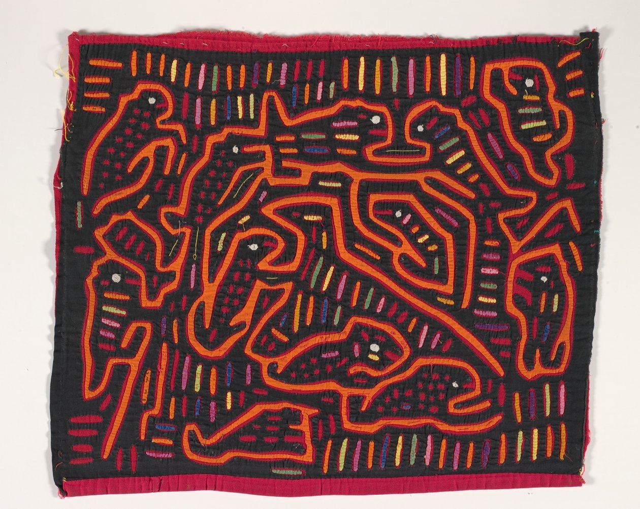 Shirt Paneel (mola), c.1950 door Kuna Indian Culture