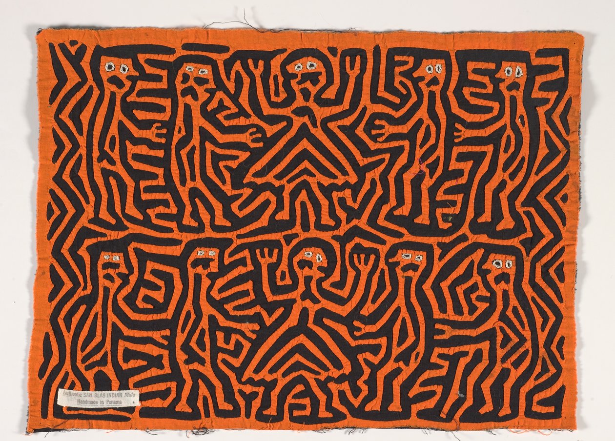 Shirt Paneel (mola), ca. 1950 door Kuna Indian Culture