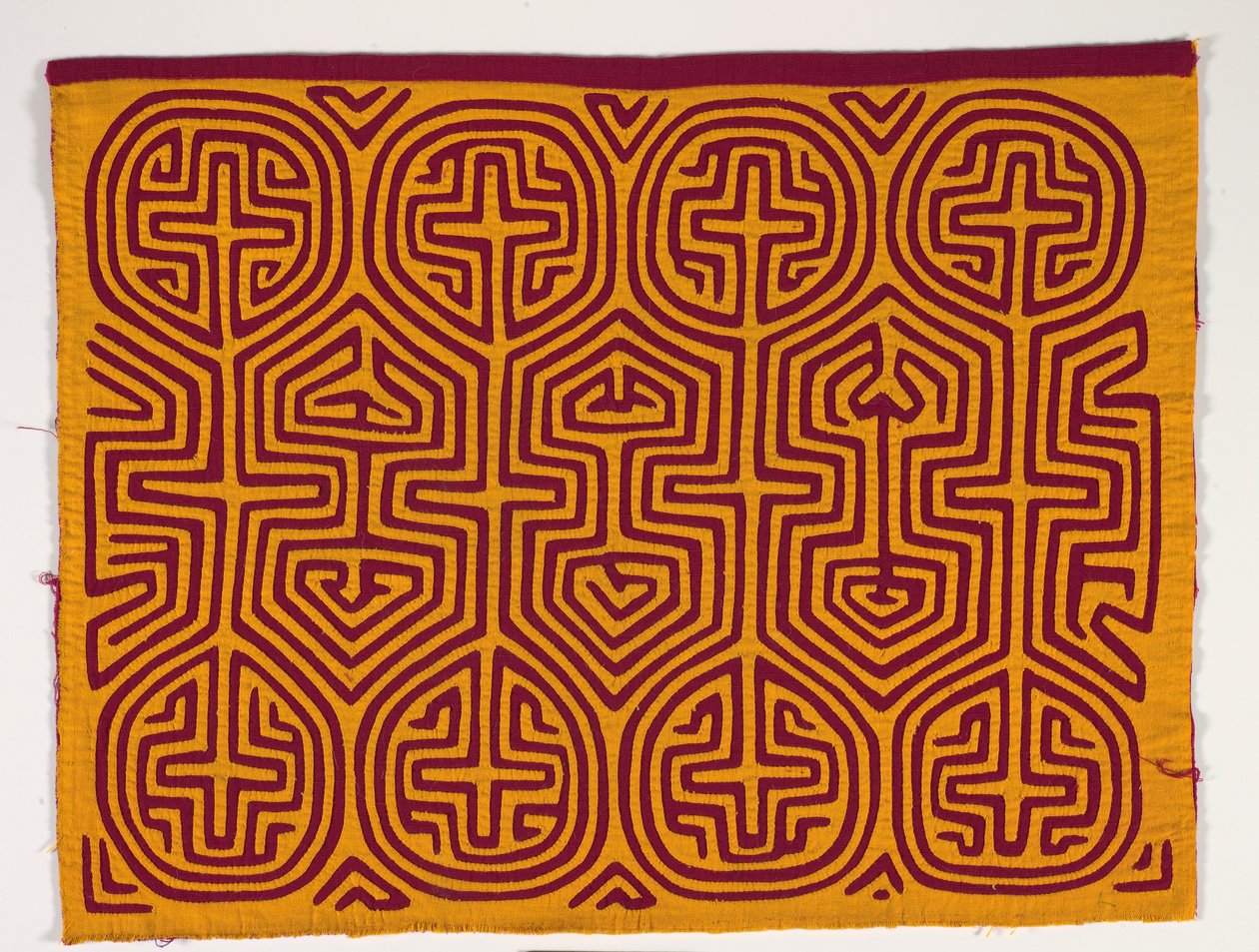 Shirt paneel (mola), ca. 1950 door Kuna Indian Culture