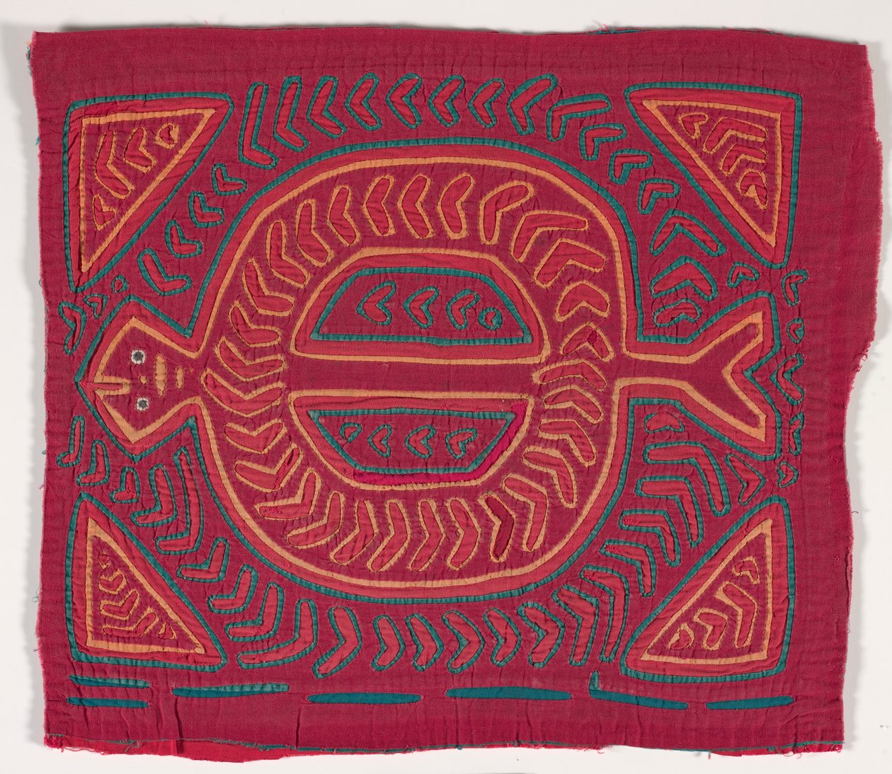Shirt paneel (mola) door Kuna Indian Culture