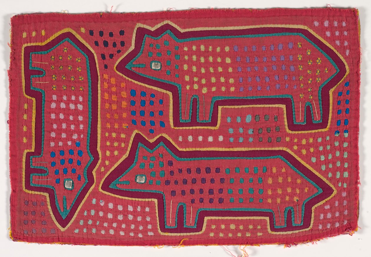 Shirt paneel (mola) door Kuna Indian Culture