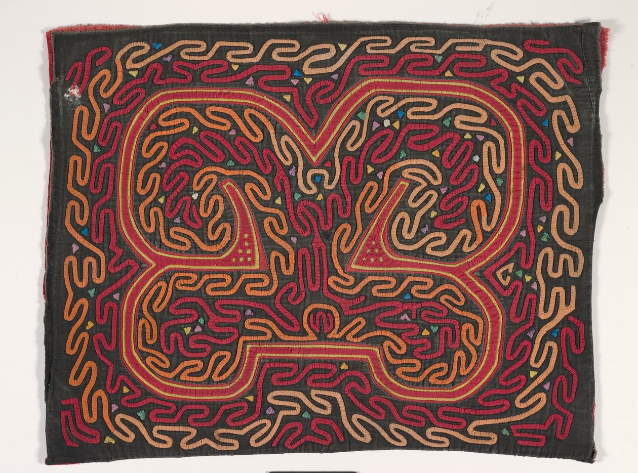Shirt paneel (mola) door Kuna Indian Culture