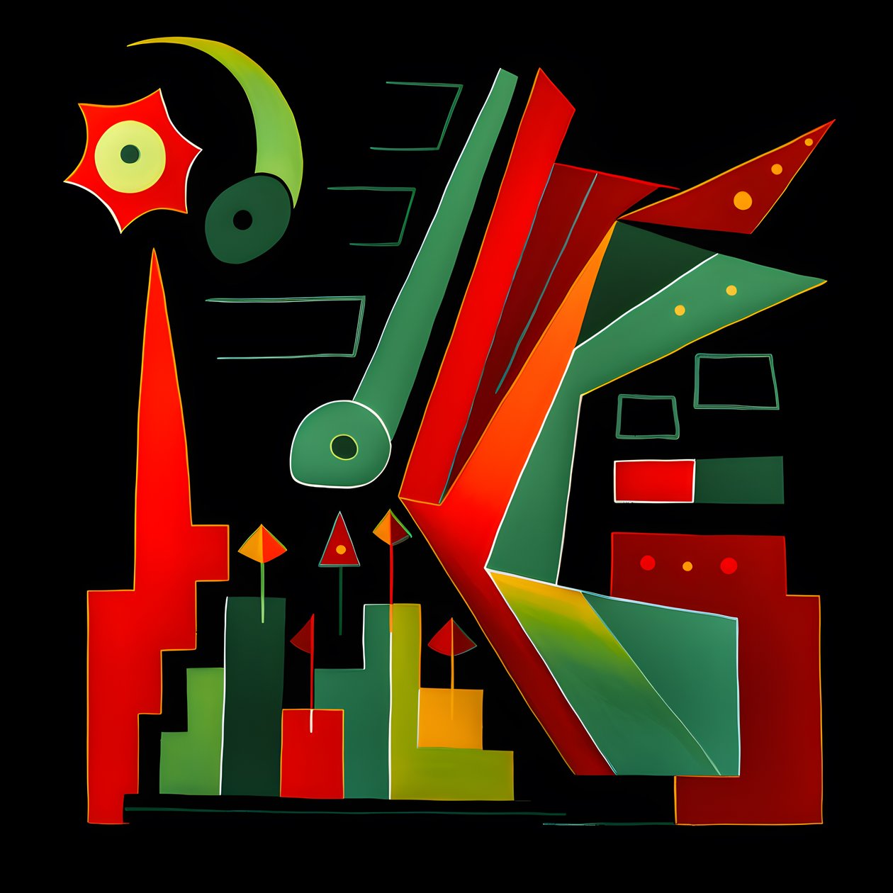 Een beurs trend in Picasso-stijl 2 door Kurt Heppke