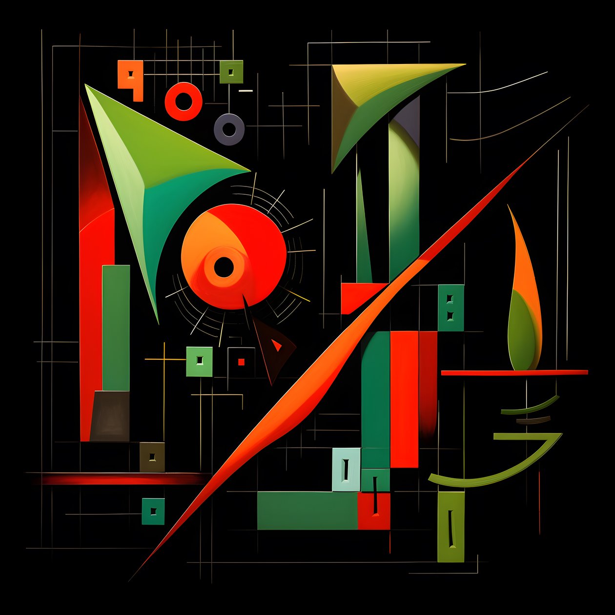 Een beurs trend in Picasso-stijl 3 door Kurt Heppke
