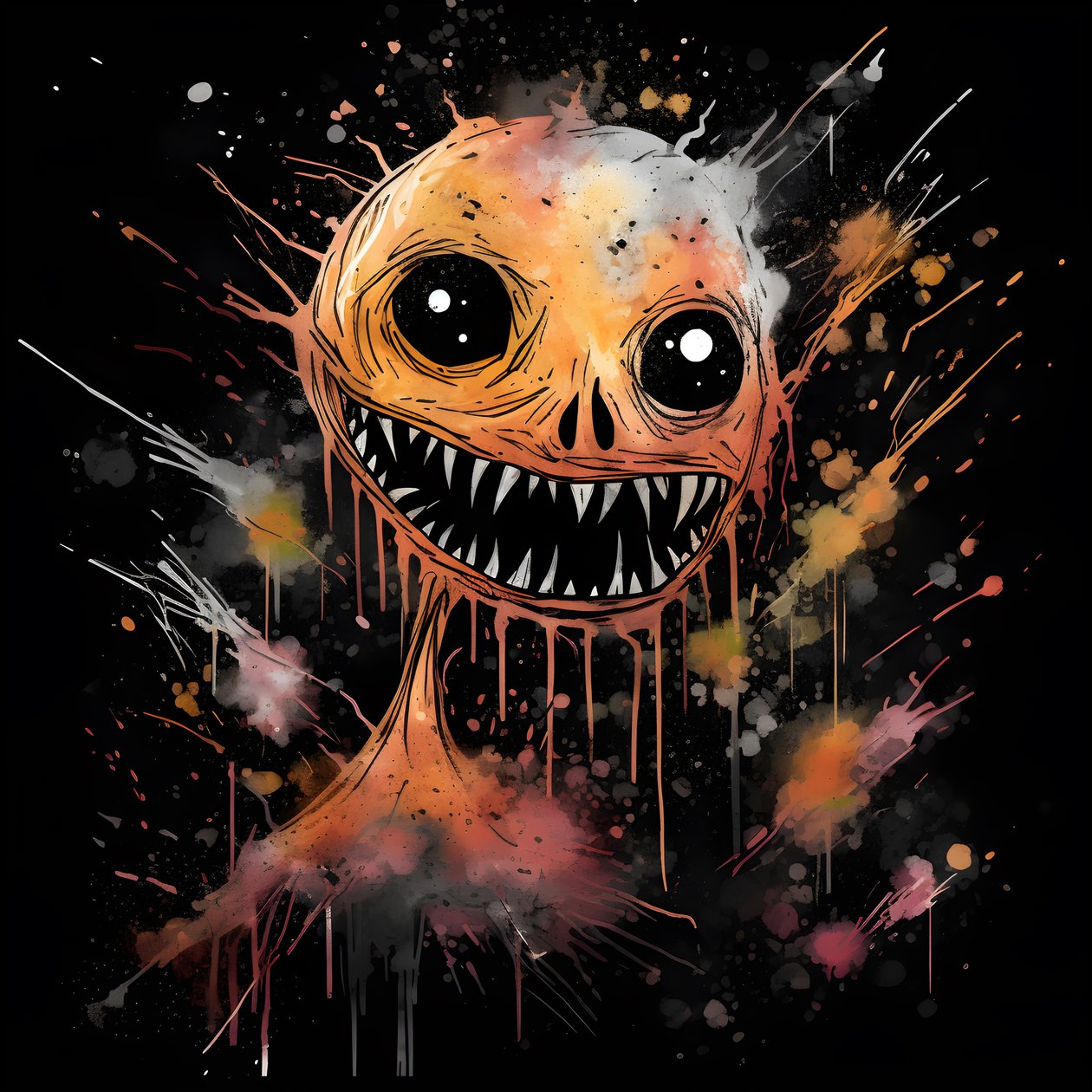 Halloween-Monster 4 door Kurt Heppke