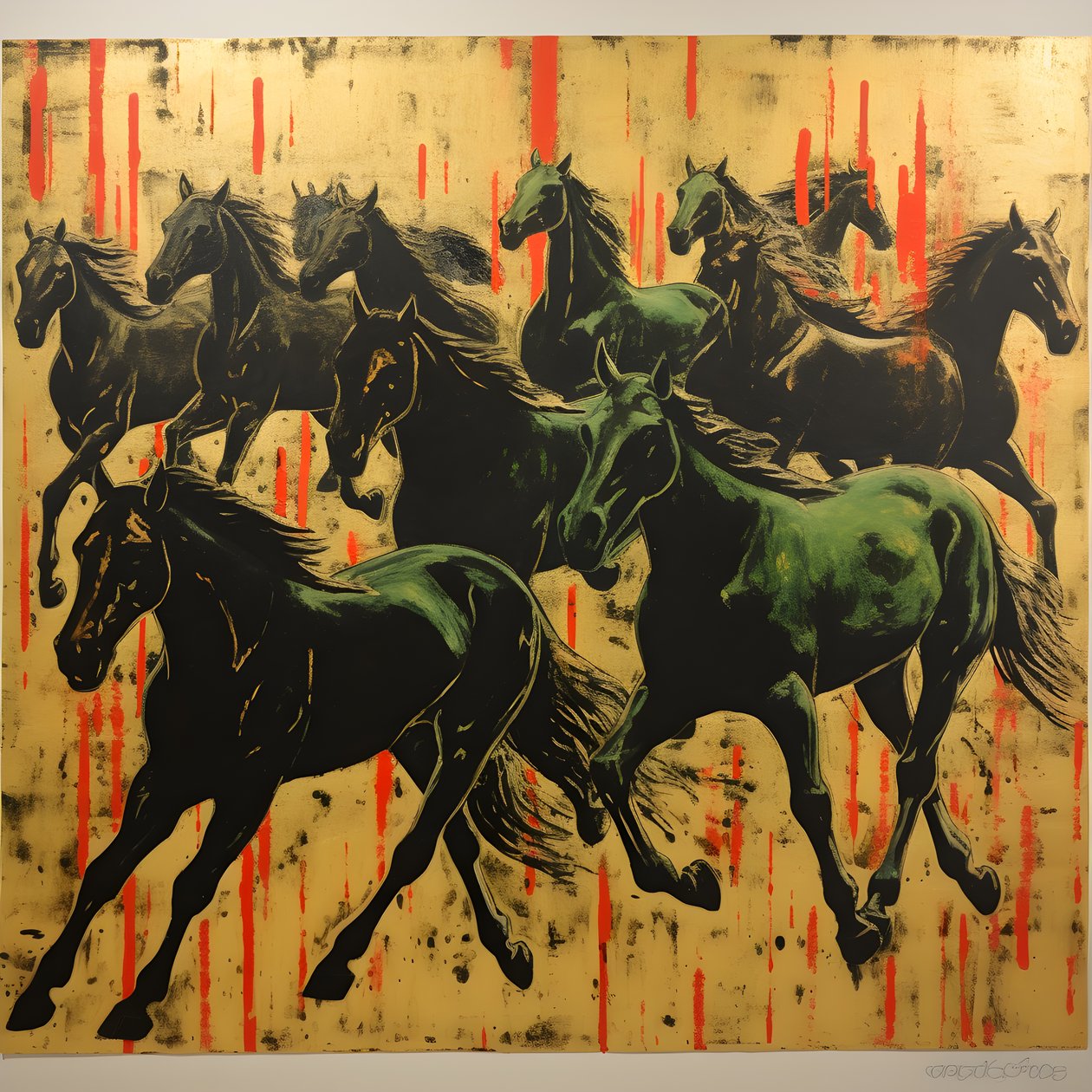 Honderd Paarden 1 door Kurt Heppke