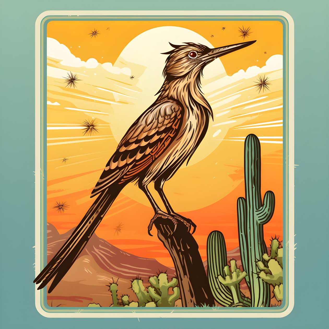 Roadrunner hete Zon 3 door Kurt Heppke