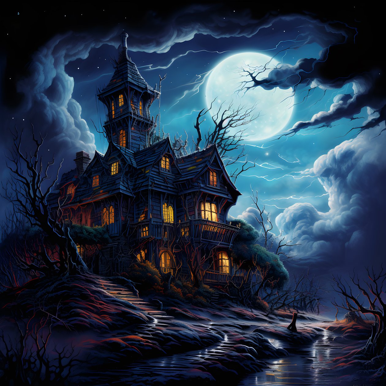 Spookhuis 4 door Kurt Heppke