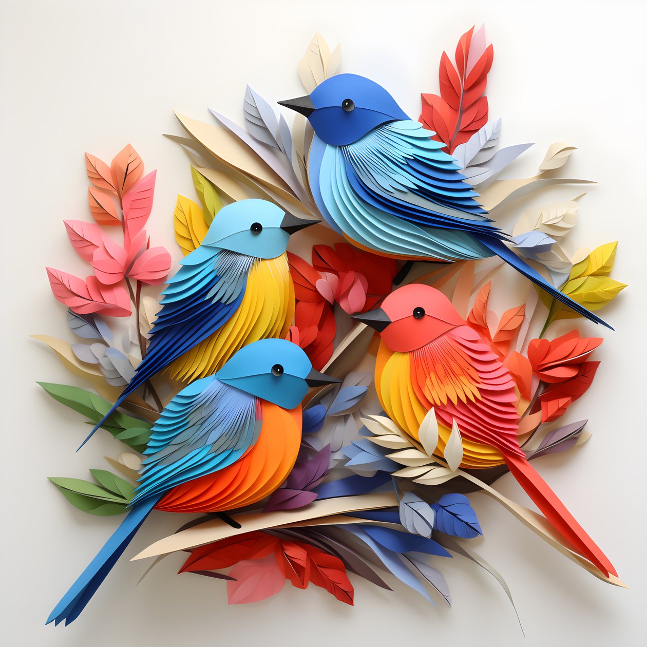 Vogels 1 door Kurt Heppke