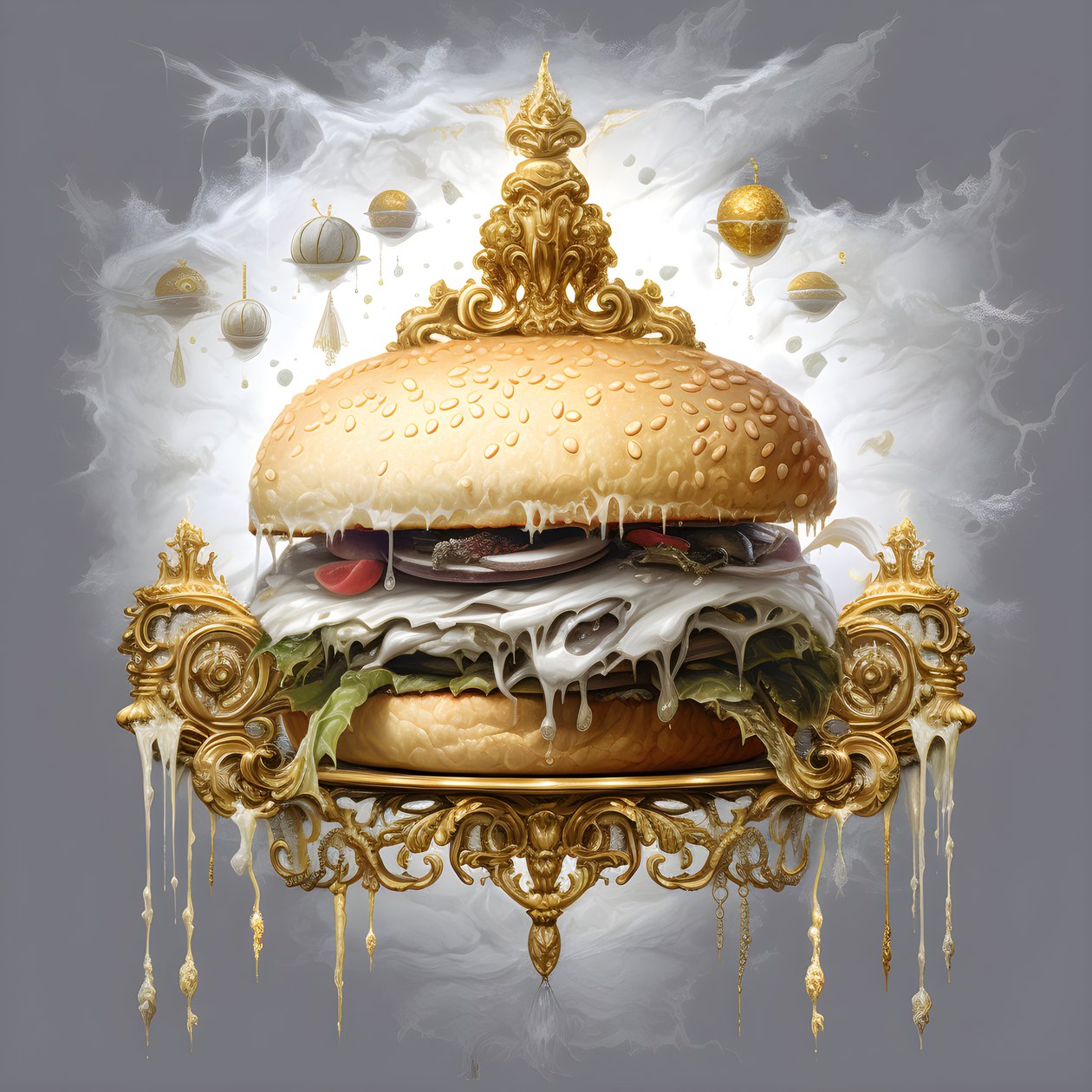 een witte marmeren burger 1 door Kurt Heppke