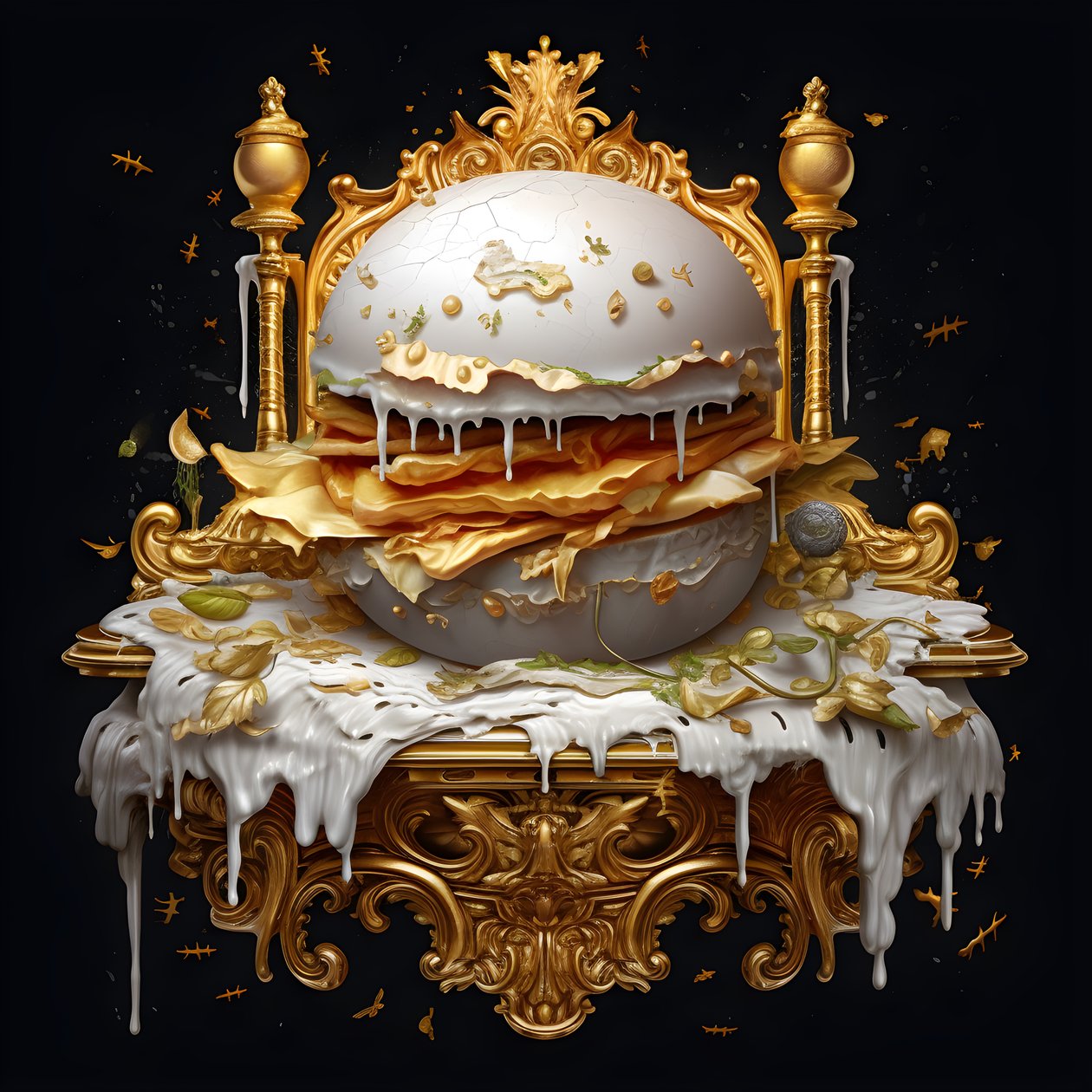 een witte marmeren burger 2 door Kurt Heppke