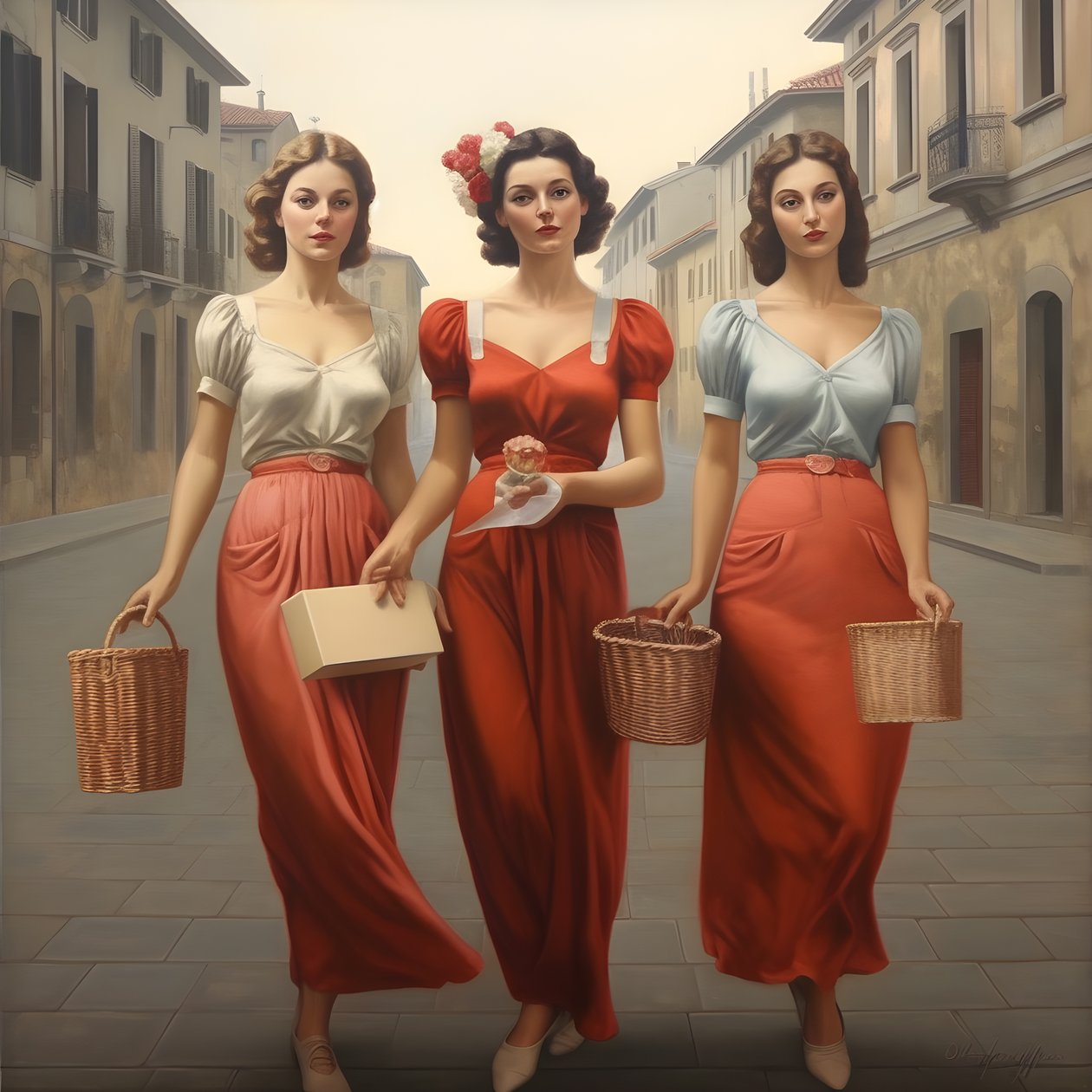 Italiaanse vrouw 3 door Kurt Heppke