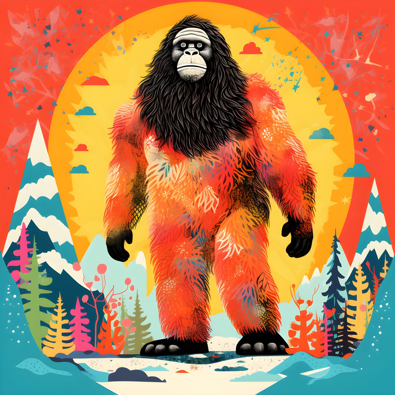 Vreemde Bigfoot 2 door Kurt Heppke