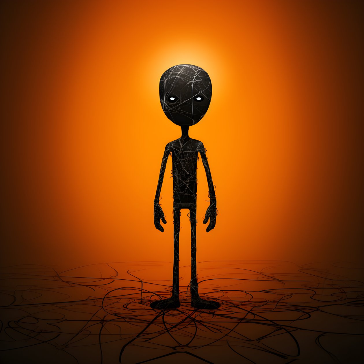 Stickman 3 door Kurt Heppke