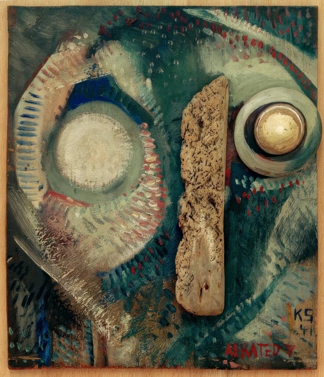 AERATED V door Kurt Schwitters
