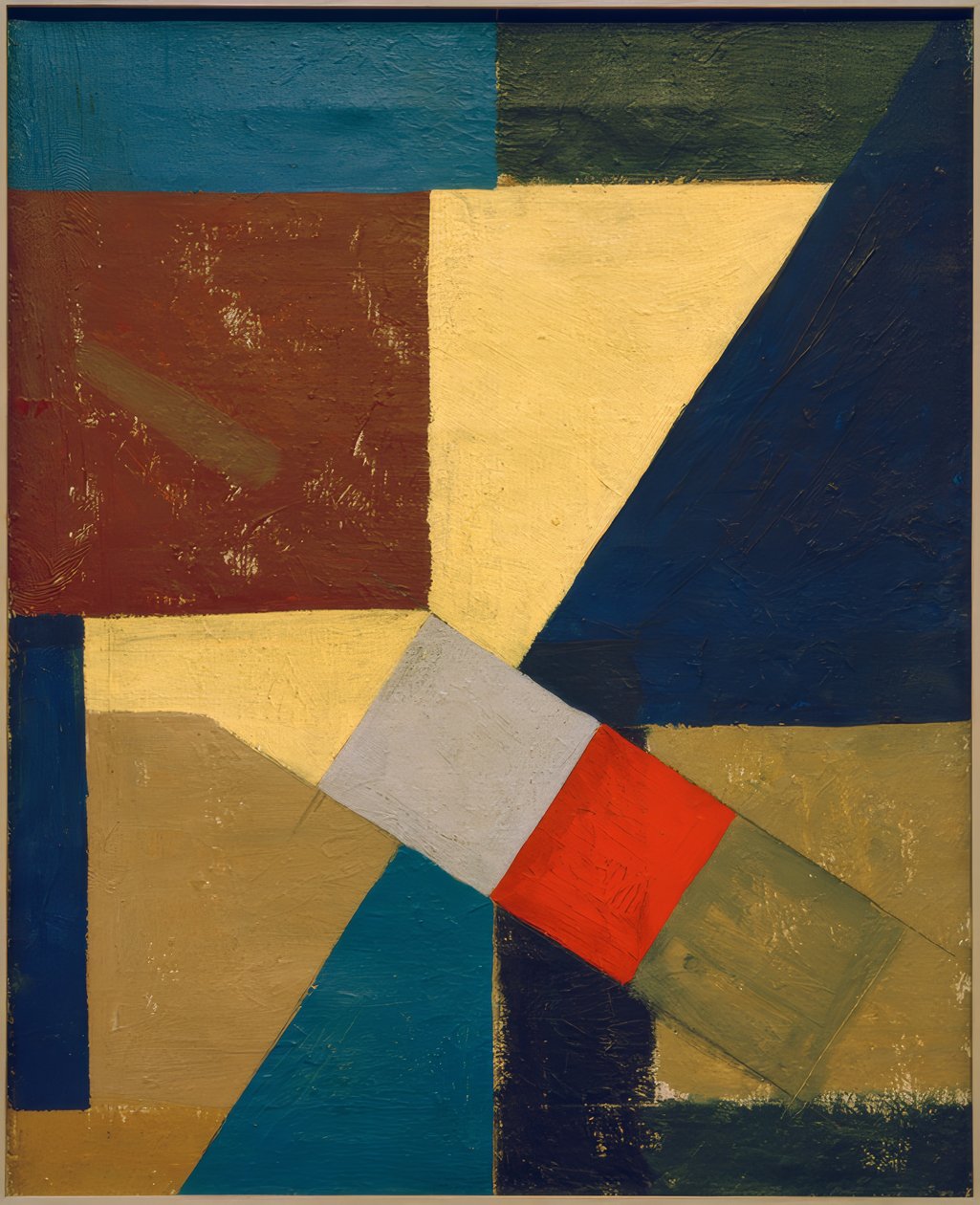 Abstracte Compositie door Kurt Schwitters