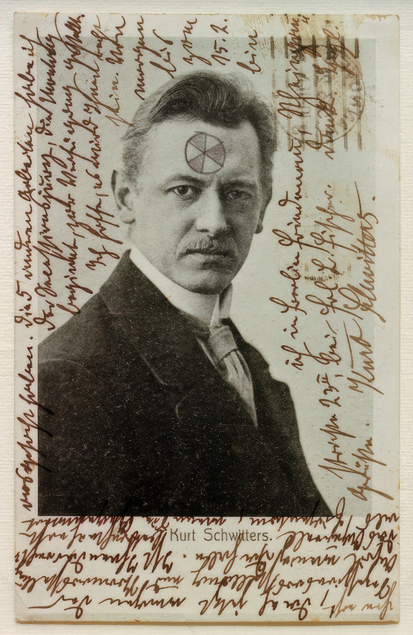 Aan Walter Dexel door Kurt Schwitters
