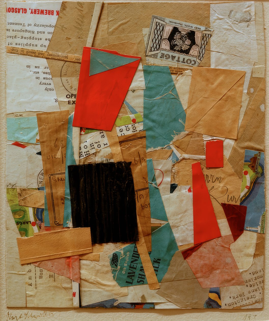 Cottage door Kurt Schwitters