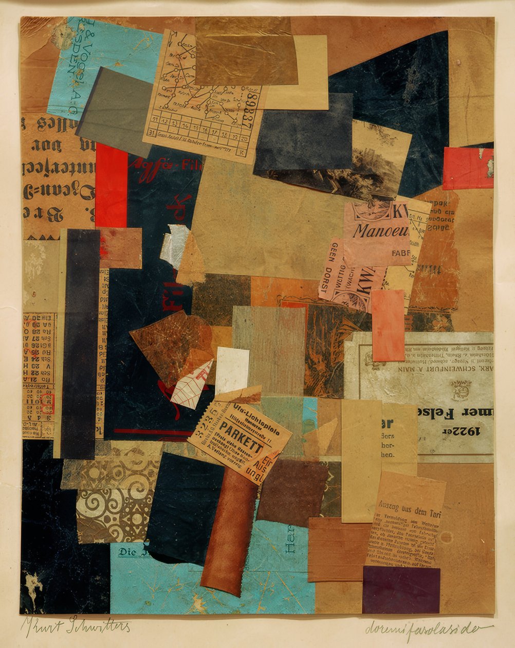 Doremifasolasido door Kurt Schwitters
