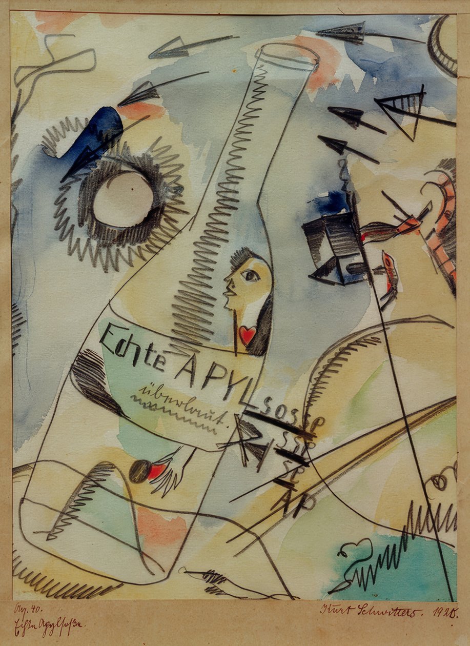 Echte Appelsoes door Kurt Schwitters