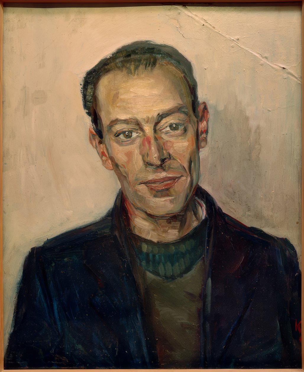 Herenportret door Kurt Schwitters