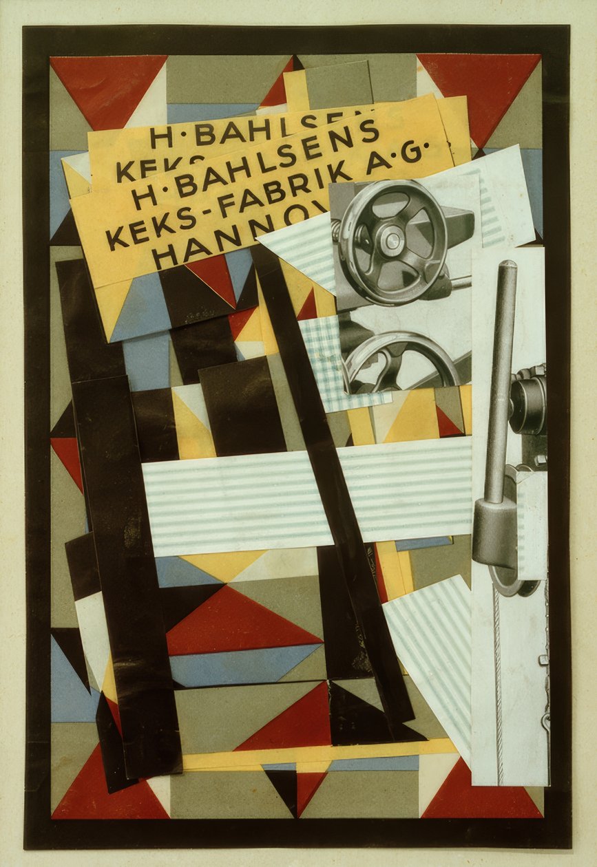 Koekjesfabriek AG door Kurt Schwitters