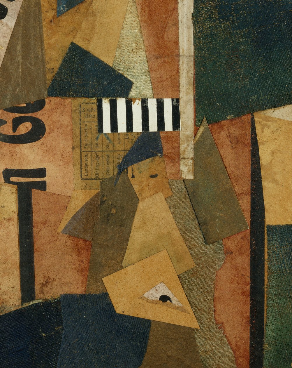 Merzzeichnung 203 door Kurt Schwitters