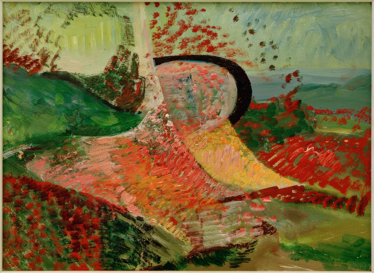 Zonder Titel (Landschap - Abstractie) door Kurt Schwitters
