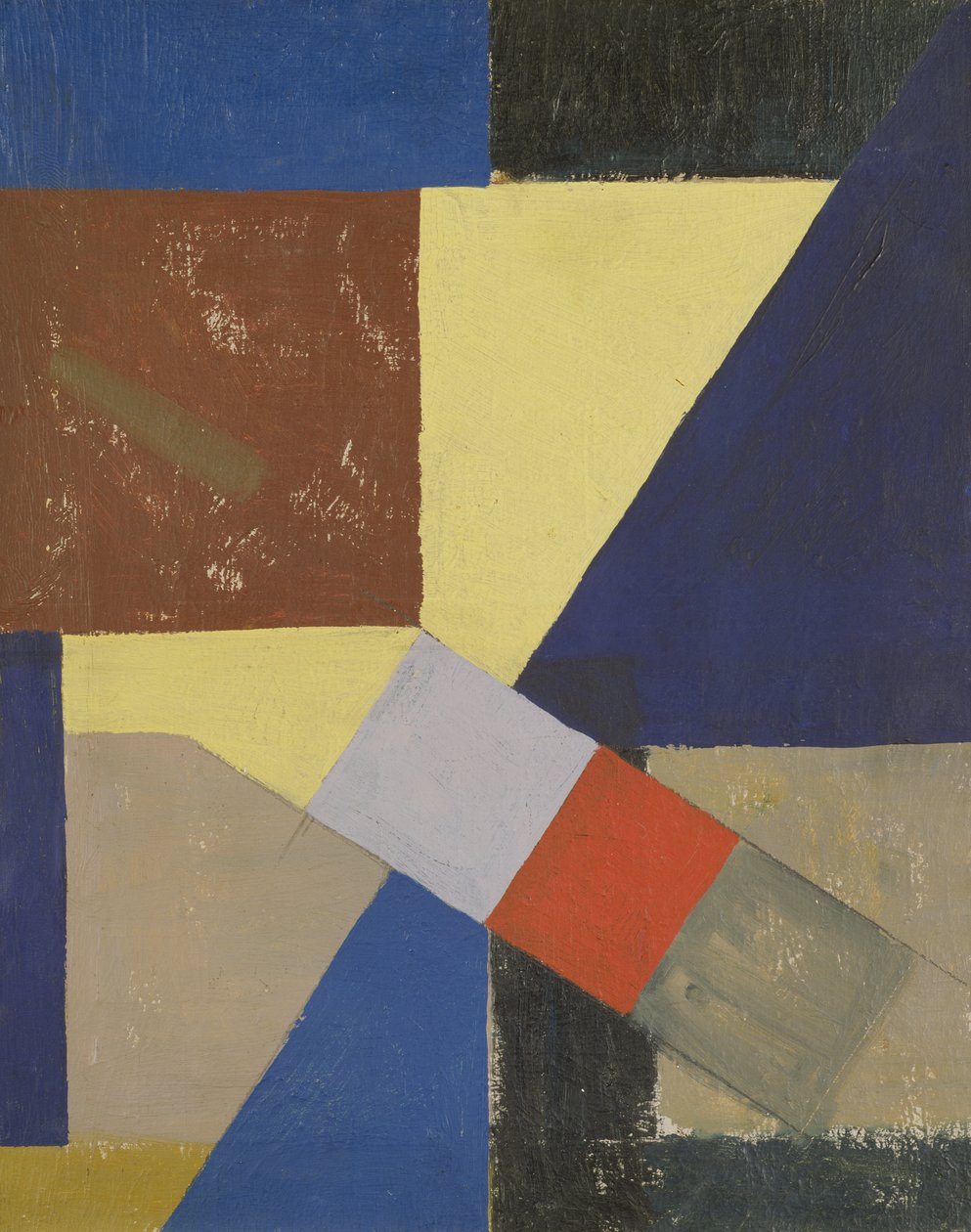 Onbekend schilderij door Kurt Schwitters
