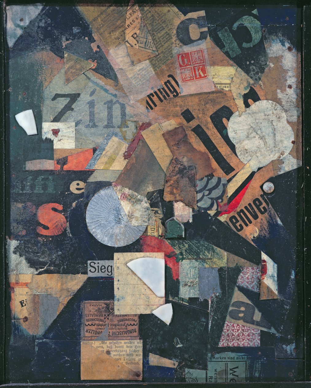 Overwinning door Kurt Schwitters