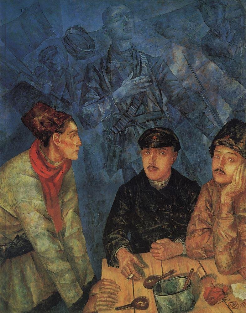 n door Kuzma Petrov Vodkin