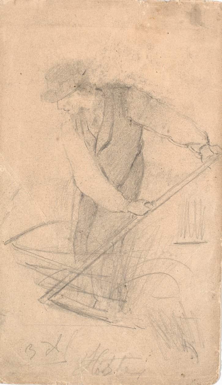 Een oogstman door Laurits Andersen Ring