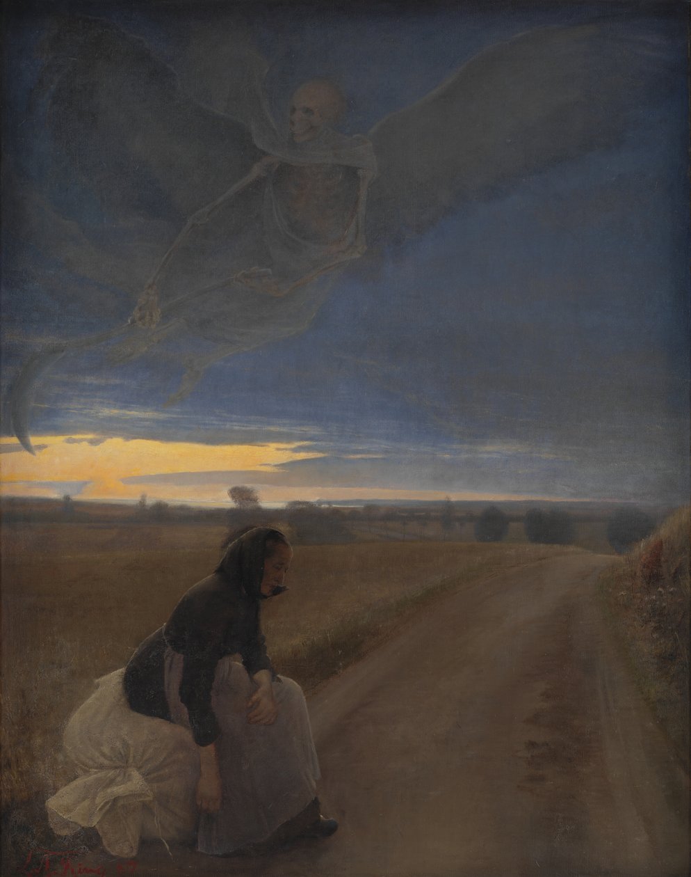 Avond door Laurits Andersen Ring