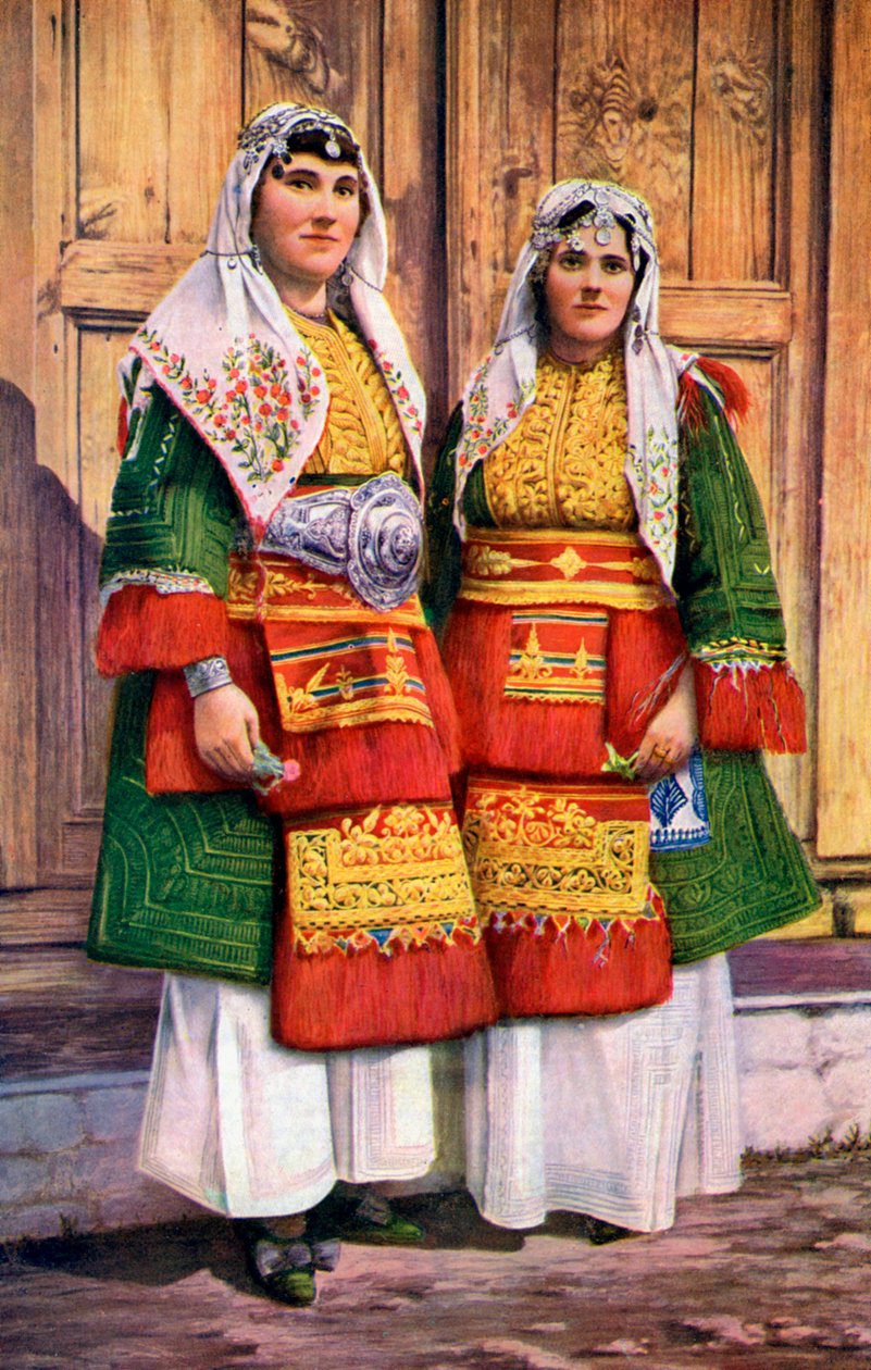 Twee Griekse vrouwen, 1922 door L. G. Popoff