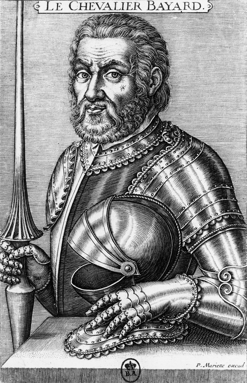 Pierre Terrail van Bayard door L. Mariette