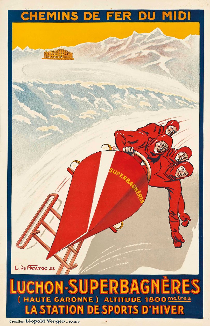 Luchon Superbagnères door L. de Neurac